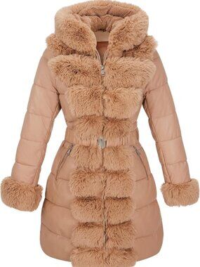 Cozy Hooded Winter Puffer Coat | Stylish Quilted Jacket for Women
